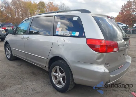 2005 Toyota Sienna Le из США, поврежденный, VIN 5TDBA23C35S044327